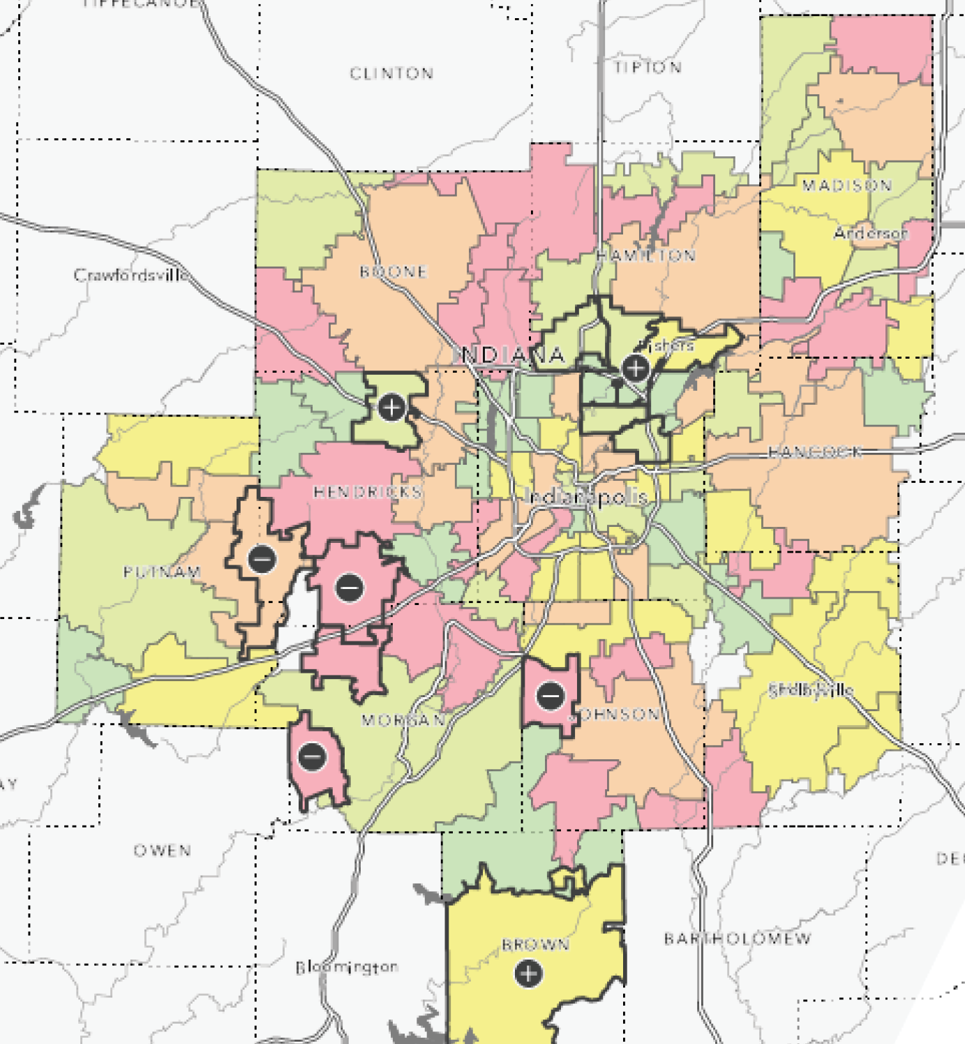 The growing divide in life expectancy among Indiana counties (Mar-Apr 2022)